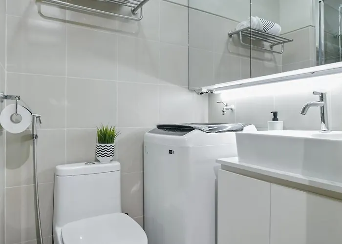 The Sunny Flat At Fame Residences Near Sm Megamall, Shangrila 4* Manila