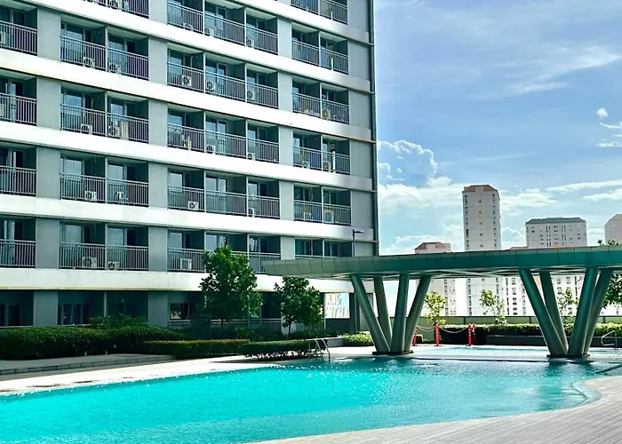 Aparthotel The Sunny Flat At Fame Residences Near Sm Megamall, Shangrila