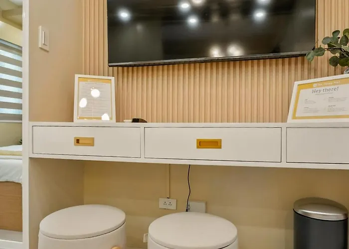 The Sunny Flat At Fame Residences Near Sm Megamall, Shangrila 4* Manila
